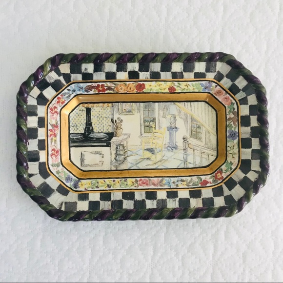 MacKenzie-Childs Other - Mackenzie-Childs MacLachlan Rectangular Plate